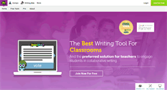 Desktop Screenshot of boomwriter.com